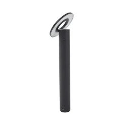 Arcchio Gadebelysning > LED-gadelampe Tovio, antracit, Ø24cm