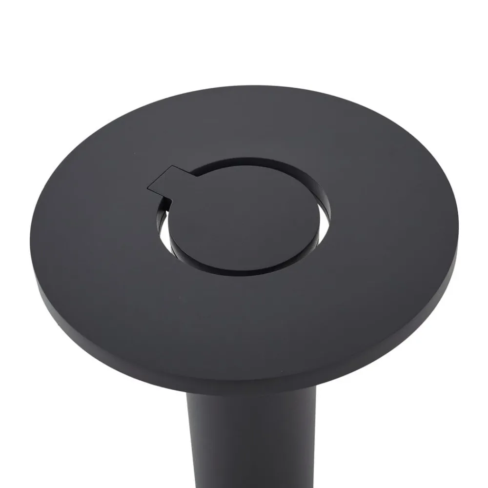 Arcchio Gadebelysning > LED-gadelampe Tovio, antracit, Ø24cm
