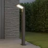 Arcchio Gadebelysning Med Sensor|Terrassebelysning > LED-gadelampe Yolena, sensor, 100 cm, antracit