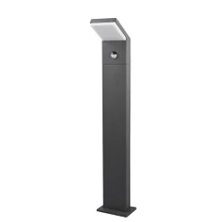 Arcchio Gadebelysning Med Sensor|Terrassebelysning > LED-gadelampe Yolena, sensor, 100 cm, antracit