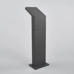 Arcchio Gadebelysning Med Sensor|Terrassebelysning > LED-gadelampe Yolena, sensor, 60 cm, antracit