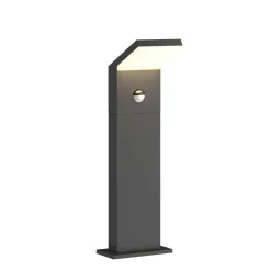 Arcchio Gadebelysning Med Sensor|Terrassebelysning > LED-gadelampe Yolena, sensor, 60 cm, antracit