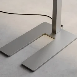 Arcchio Arbejdsrum/Kontor|Gulvlamper > LED-gulvlampe Logan Basic, sølv, 6.000 lm, dæmpbar