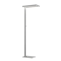 Arcchio Arbejdsrum/Kontor|Gulvlamper > LED-gulvlampe Logan Basic, sølv, 6.000 lm, dæmpbar