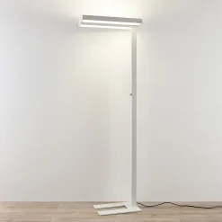 Arcchio Gulvlamper > LED-gulvlampe Logan Pro, hvid, sensor, dæmpbar