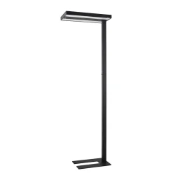Gulvlamper ^ Arcchio LED-gulvlampe Logan Pro, sort, sensor, dæmpbar