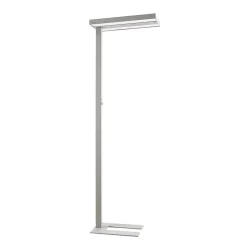 Arcchio Gulvlamper > LED-gulvlampe Logan Pro, sølv, sensor, dæmpbar