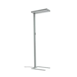 Arcchio Gulvlamper > LED-gulvlampe Logan Ultra HCL CCT, sølv, dæmpbar