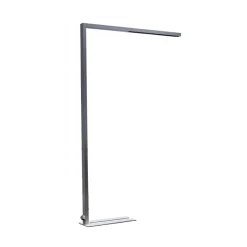 Arcchio Gulvlamper > LED-gulvlampe til kontor Jolinda, sølv, CCT, sensor,