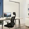 Arcchio Arbejdsrum/Kontor|Gulvlamper > LED-gulvlampe til kontor Tamilo, sølv, metal, 194 cm
