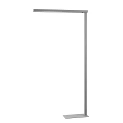 Arcchio Arbejdsrum/Kontor|Gulvlamper > LED-gulvlampe til kontor Tamilo, sølv, metal, 194 cm