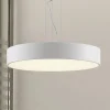 Pendellamper ^ Arcchio LED-hængelampe Noabelle, Ø 60 cm, hvid, metal