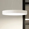 Pendellamper|Pendellamper ^ Arcchio LED-hængelampe Noabelle, Ø 80 cm, hvid, metal