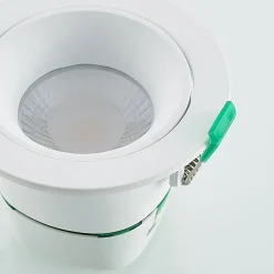 Arcchio Loftlamper|Indbygningsspots > LED-indbygningslampe Katerin, 10 cm, hvid, drejelig