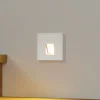 Arcchio Gang|Væglamper > LED-indbygningslampe Vexi, 7,5 cm x 7,5 cm, sølv, CCT