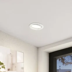 Arcchio Gang|Loftlamper > LED-indbygningslampe Katerin, hvid, drejelig, 3-pak