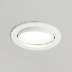 Arcchio Gang|Loftlamper > LED-indbygningslampe Katerin, hvid, drejelig, 3-pak