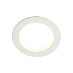 Indbygningsspots|Spotlights ^ Arcchio LED-indbygningslampe Milaine, hvid, dæmpbar, sæt med 2 stk