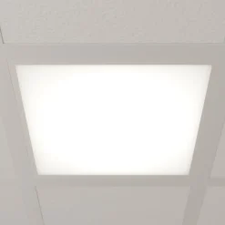 Arcchio Arbejdsrum/Kontor|Loftlamper > LED-indsatspanel Vinas, 4.000 K, 36 W, 62 cm x 62 cm