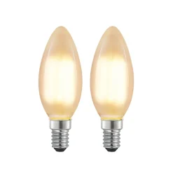 Arcchio Dæmpbar Led-Pære|Led Pærer > LED-kertepære E14, 4 W, 2.700 K, dæmpbar, sæt med 2 stk