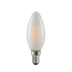 Dæmpbar Led-Pære|Led Pærer ^ Arcchio LED-kertepære E14, 4 W, mat, 2.700 K, dæmpbar