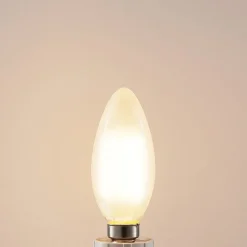 Dæmpbar Led-Pære|Led Pærer ^ Arcchio LED-kertepære E14, 4 W, mat, 2.700 K, dæmpbar
