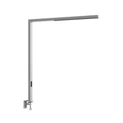 Arcchio Bordlamper > LED-klemmelampe Jolinda, sølv, metal, dæmpbar