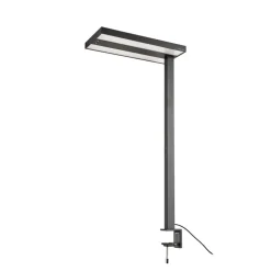 Arcchio Arbejdsrum/Kontor|Bordlamper > LED-klemmelampe Logan sort, dæmpbar, sensor