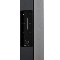 Arcchio Arbejdsrum/Kontor|Bordlamper > LED-klemmelampe Logan sort, dæmpbar, sensor