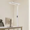 Arcchio Arbejdsrum/Kontor|Bordlamper > LED-klemmelampe Logan, hvid, dæmpbar, sensor