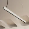 Arbejdsrum/Kontor|Pendellamper ^ Arcchio LED-kontorhængelampe Jolinda slim, metal, op/ned