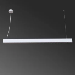 Arbejdsrum/Kontor|Pendellamper ^ Arcchio LED-kontorhængelampe Jolinda slim, metal, op/ned