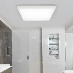 Arcchio Loftlamper|Loftlamper > LED-loftlampe Augustin, 30 x 30 cm, hvid, IP54