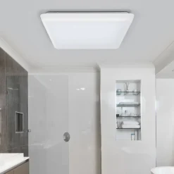 Arcchio Loftlamper|Loftlamper > LED-loftlampe Augustin, 30 x 30 cm, hvid, IP54