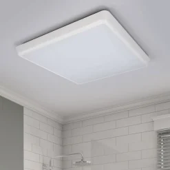 Loftlamper|Loftlamper ^ Arcchio LED-loftlampe Augustin, 40 x 40 cm, hvid, IP54