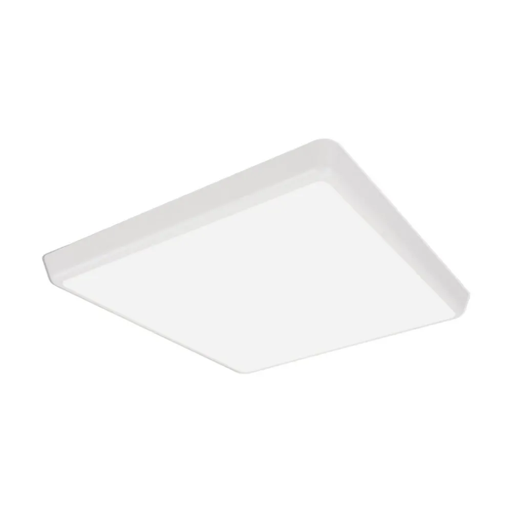 Loftlamper|Loftlamper ^ Arcchio LED-loftlampe Augustin, 40 x 40 cm, hvid, IP54