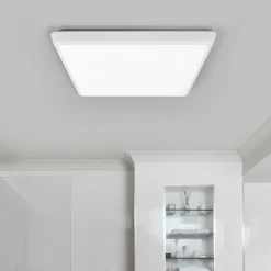 Loftlamper|Loftlamper ^ Arcchio LED-loftlampe Augustin, 40 x 40 cm, hvid, IP54