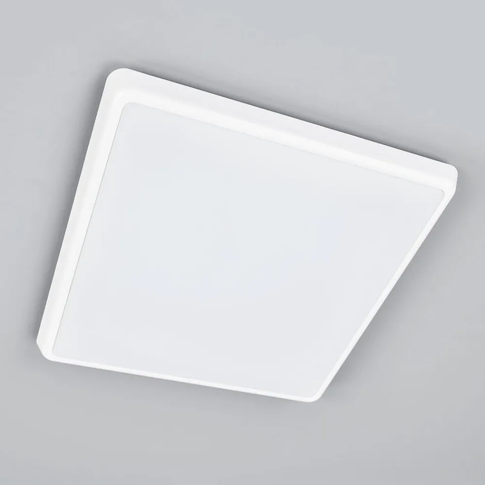 Loftlamper|Loftlamper ^ Arcchio LED-loftlampe Augustin, 40 x 40 cm, hvid, IP54