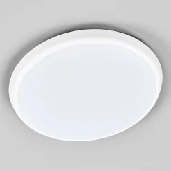 Gang|Loftlamper ^ Arcchio LED-loftlampe Augustin, Ø 30 cm, CCT, hvid, IP54