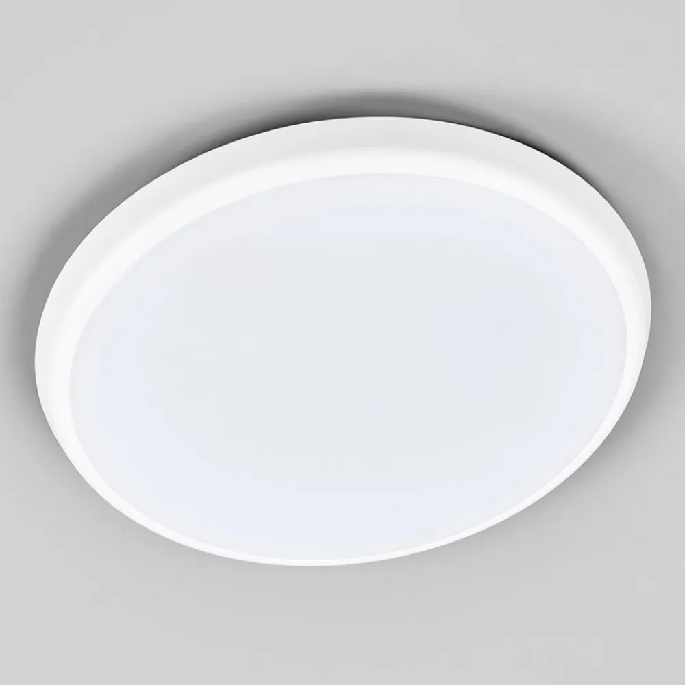 Gang|Loftlamper ^ Arcchio LED-loftlampe Augustin, Ø 30 cm, CCT, hvid, IP54