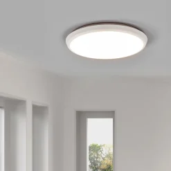 Gang|Loftlamper ^ Arcchio LED-loftlampe Augustin, Ø 30 cm, CCT, hvid, IP54