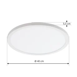 Loftlamper|Loftlamper ^ Arcchio LED-loftlampe Brenda, Ø 40 cm, CCT, fjernbetjening