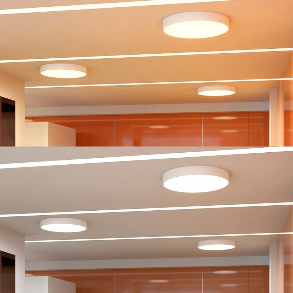 Arcchio Loftlamper > LED-loftlampe Noabelle, Ø 80 cm, hvid, metal