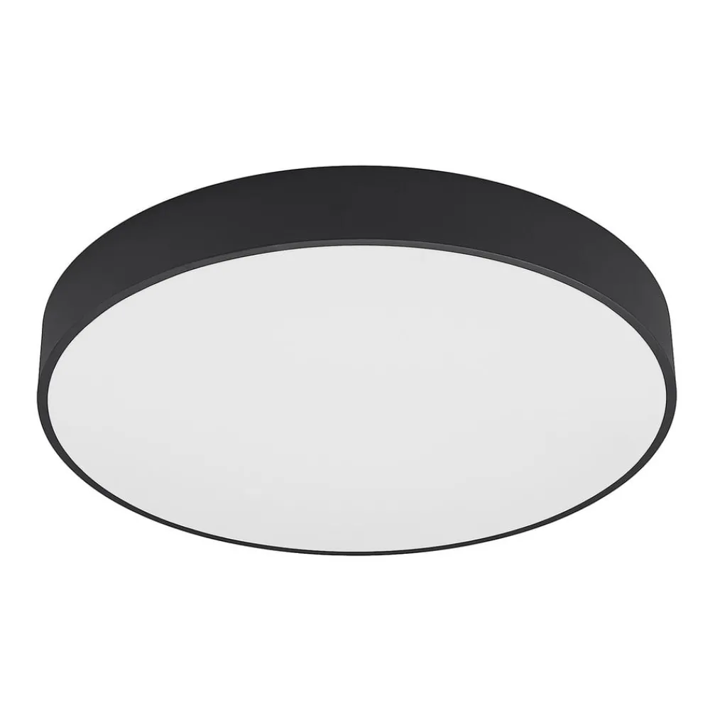 Loftlamper|Loftlamper ^ Arcchio LED-loftlampe Noabelle, Ø 80 cm, sort, metal