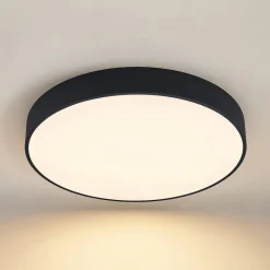 Loftlamper|Loftlamper ^ Arcchio LED-loftlampe Noabelle, Ø 80 cm, sort, metal