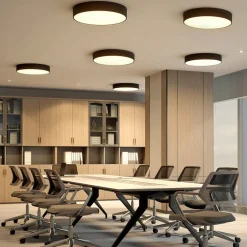 Arcchio Loftlamper|Loftlamper > LED-loftlampe Noabelle, Ø 60 cm, sort, metal