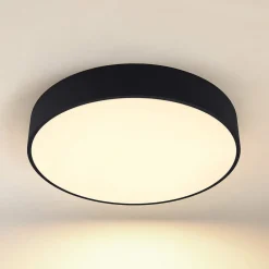 Arcchio Loftlamper|Loftlamper > LED-loftlampe Noabelle, Ø 60 cm, sort, metal