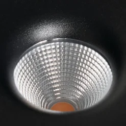 Loftlamper|Loftlamper ^ Arcchio LED-loftlampe Rotari, Ø 12 cm, op & ned, sort