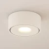 Arcchio Loftlamper|Loftlamper > LED-loftlampe Rotari, hvid, metal, Ø 12 cm
