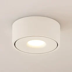 Arcchio Loftlamper|Loftlamper > LED-loftlampe Rotari, hvid, metal, Ø 12 cm